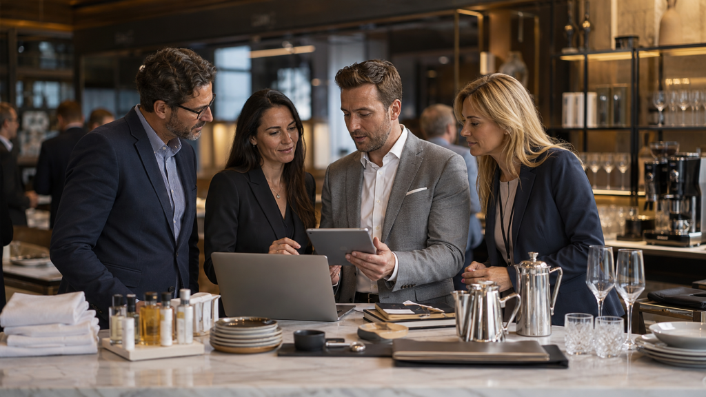 Profesionales del sector Horeca analizan soluciones para hoteles, restaurantes y cafeterías.